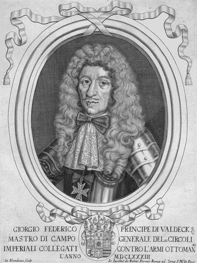 Prinz Georg Friedrich von Waldeck, 1690er Jahre von Jacques Blondeau