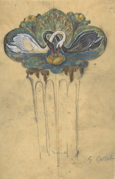 Entwurf für einen Haarkamm, n.d. von Jacques Caillot