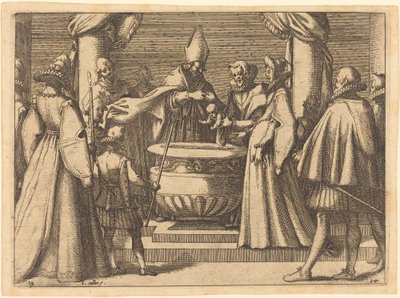 Taufe des Prinzen von Spanien von Jacques Callot