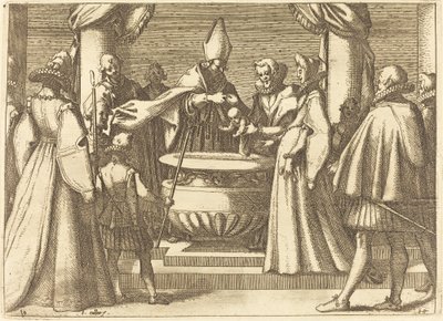 Taufe des Prinzen von Spanien von Jacques Callot