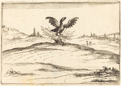 Brennender Phönix von Jacques Callot