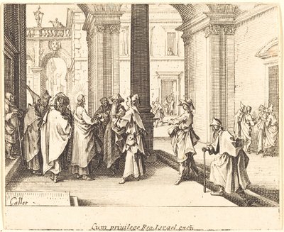 Cäsars Münze, 1635 von Jacques Callot