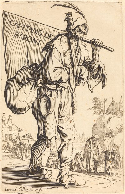 Hauptmann der Barone von Jacques Callot