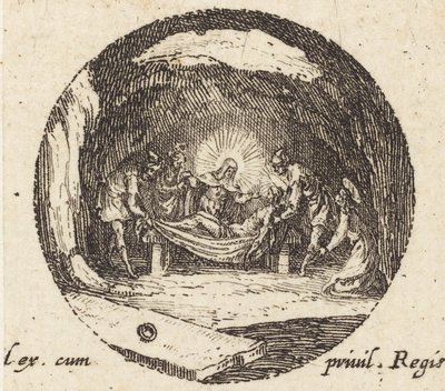 Christus in der Vorhölle von Jacques Callot