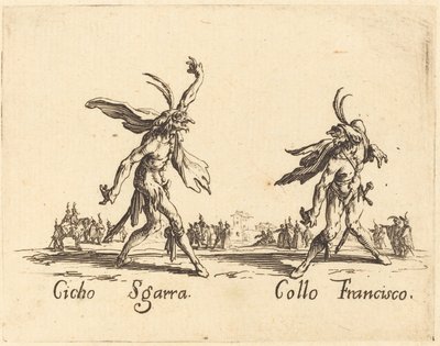 Cicho Sgarra und Collo Francisco von Jacques Callot