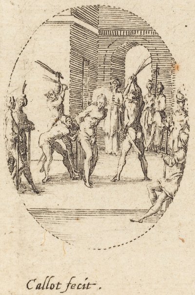 Krönung mit Dornen von Jacques Callot
