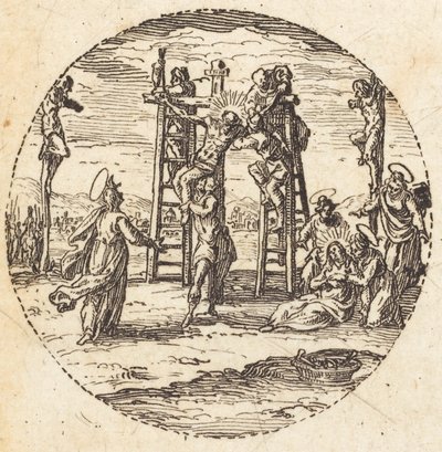Abnahme vom Kreuz von Jacques Callot