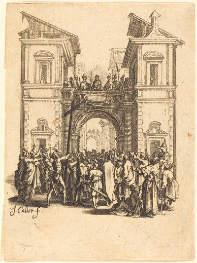 Ecce Homo, ca. 1624-1625 von Jacques Callot
