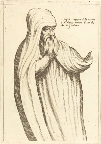 Abbild des heiligen Hieronymus von Jacques Callot