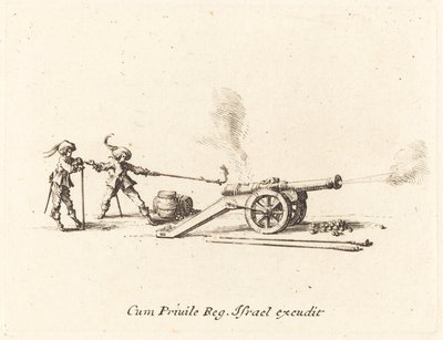 Kanonenfeuer von Jacques Callot