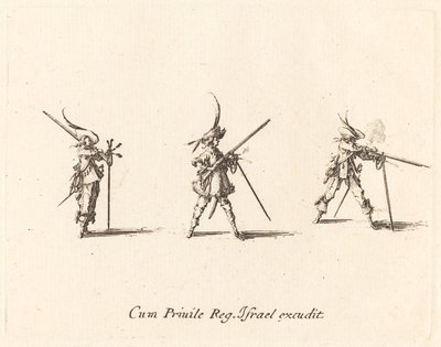 Musketenschuss von Jacques Callot