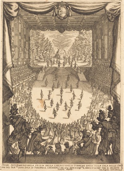 Erstes Intermezzo von Jacques Callot