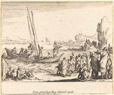 Fischer der Menschen, 1635 von Jacques Callot