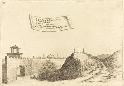 Vier Teile der Via Dolorosa von Jacques Callot