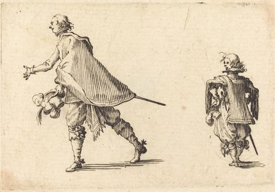 Gentleman und sein Page von Jacques Callot