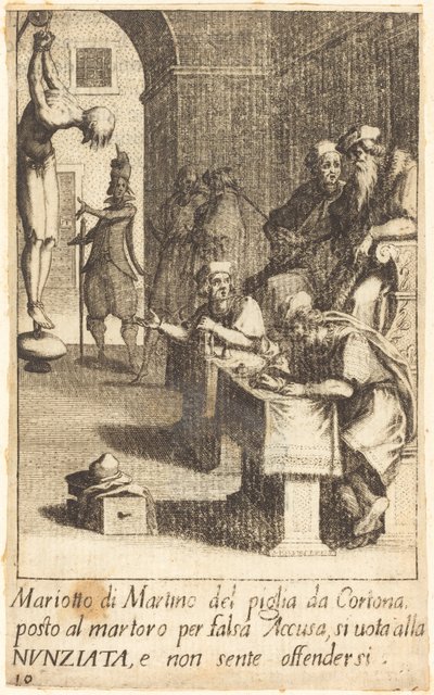 Mariotto di Martino von Jacques Callot