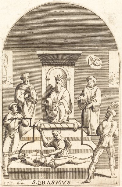 Das Martyrium des Heiligen Erasmus von Jacques Callot