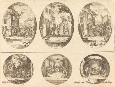 Geheimnisse der Passion von Jacques Callot