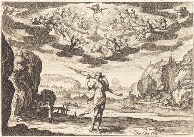 Pandora von Jacques Callot
