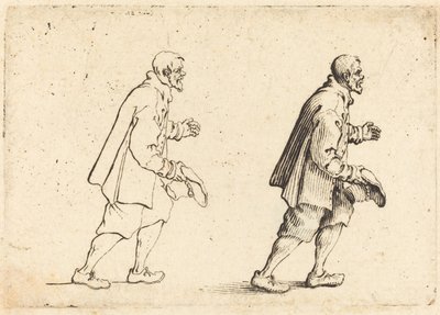 Bauer mit Hut in der Hand von Jacques Callot