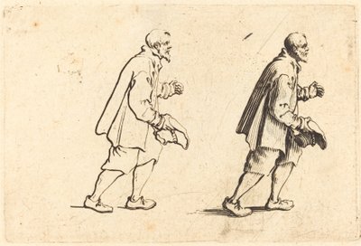 Bauer mit Hut in der Hand von Jacques Callot