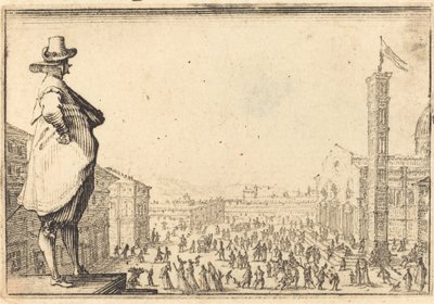 Piazza del Duomo, Florenz von Jacques Callot