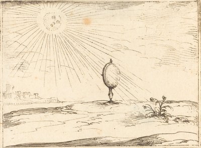 Sonnenstrahlen von Jacques Callot