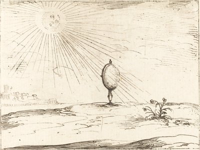 Strahlen der Sonne von Jacques Callot