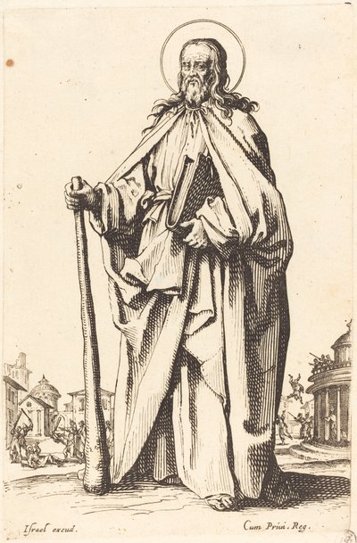 Heiliger Jakobus der Jüngere von Jacques Callot