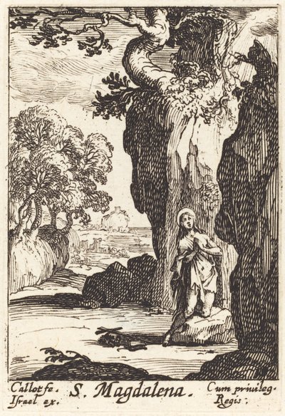 Die heilige Maria Magdalena von Jacques Callot