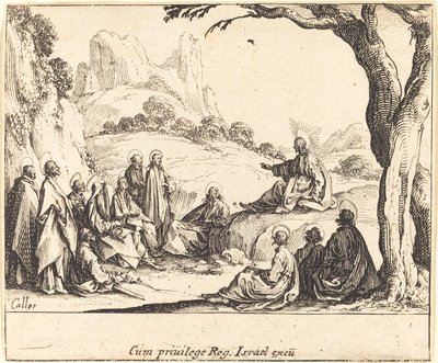 Die Bergpredigt von Jacques Callot
