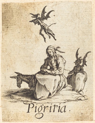 Faulheit von Jacques Callot