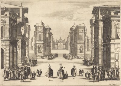 Solimano, Akt I von Jacques Callot
