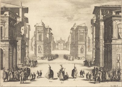 Solimano, Akt I von Jacques Callot