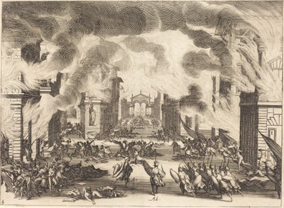 Solimano, Akt V von Jacques Callot