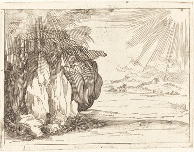 Sonne und Regen von Jacques Callot