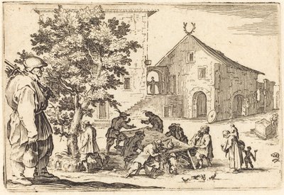 Taverne, um 1622 von Jacques Callot