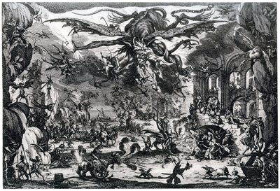 Versuchung des Heiligen Antonius von Jacques Callot