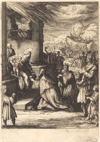 Die Anbetung der Könige von Jacques Callot