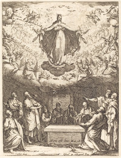 Mariä Himmelfahrt von Jacques Callot