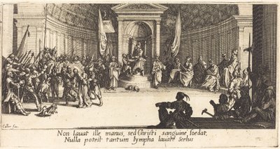 Die Verurteilung zum Tode von Jacques Callot