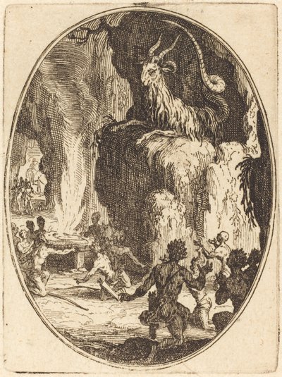 Der Kult des Dämons von Jacques Callot