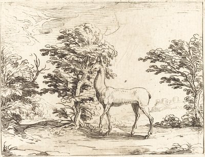 Die Hirschkuh von Jacques Callot