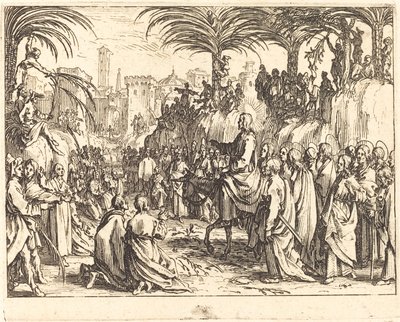 Der Einzug in Jerusalem von Jacques Callot