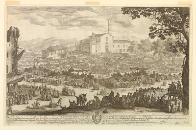 Der Jahrmarkt in Impruneta von Jacques Callot