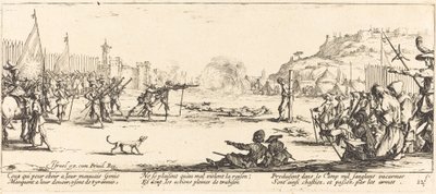 Das Erschießungskommando von Jacques Callot