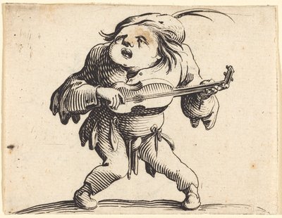 Der Gitarrenspieler von Jacques Callot