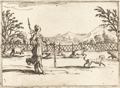 Die Jägerin von Jacques Callot