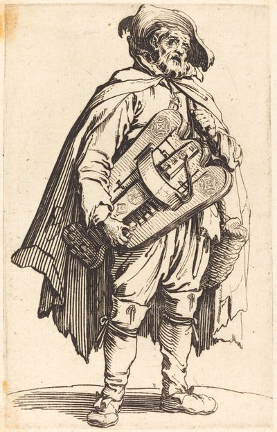 Der Drehorgelspieler von Jacques Callot