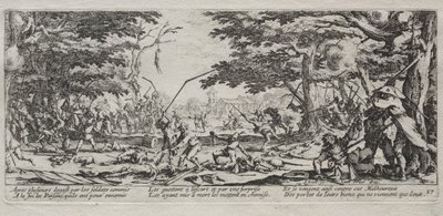 Die großen Leiden des Krieges: Die Rache der Bauern von Jacques Callot